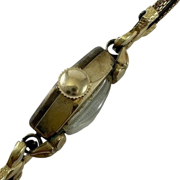 Glycine Womens Dress Watch Swiss for Parts or Repair Not Working